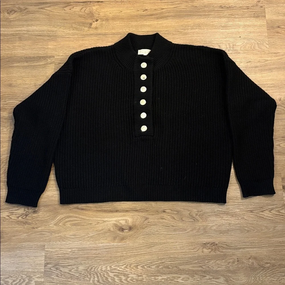 Sezane Lucas Jumper Black - Size XXL - Picture 1 of 9